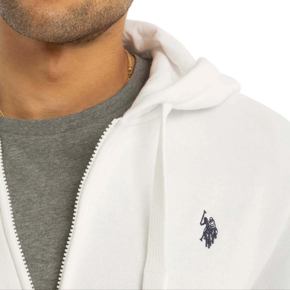 Polo Assn. Full Zip mens hoodie NEW - Picture 2 of 3